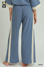 Load image into Gallery viewer, Umgee Dream Plush Denim Blue Wide leg Pant
