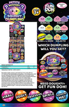 Load image into Gallery viewer, Fun Doh Squishy Mystery Mini Petite 2.5" Dumpling Toy
