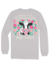 Load image into Gallery viewer, Simply Southern Long Sleeve Tee--Cow--Whitewater
