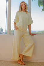 Load image into Gallery viewer, Lemonilla-Cropped Wide Leg Scuba Pant by Rae Mode
