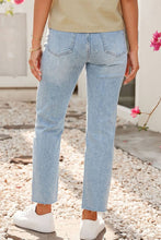 Load image into Gallery viewer, Game Day Real Sequin High Waist Patchwork Jeans
