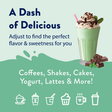 Load image into Gallery viewer, Skinny Mixes Dippin' Dots® Mint Chocolate Ice Cream Syrup

