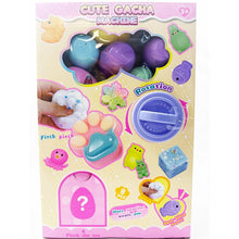 Load image into Gallery viewer, Cute Gacha Machine Squishy Toy Set
