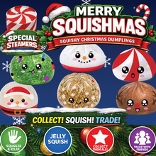 Load image into Gallery viewer, Fun Doh Christmas Squishy Dumpling Toy 12pc Holiday Display

