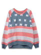 Load image into Gallery viewer, Simply Southern USA Bows Patchwork Crew
