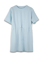 Load image into Gallery viewer, Simply Southern Short Sleeve Lounge Dress--Robins Egg Blue
