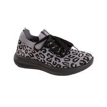 Load image into Gallery viewer, Simply Southern Sneakers--Black Leo- Tan Leo
