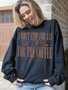 Simply Southern Crew--Coffee--Black