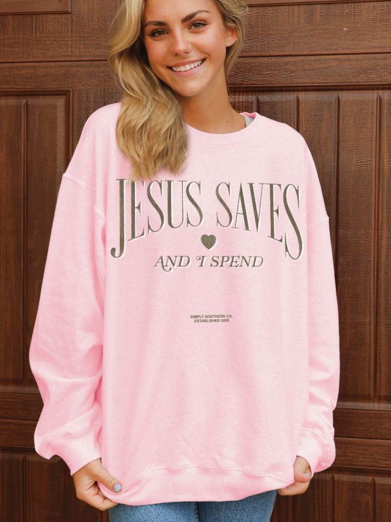 Simply Southern Crew Neck--Jesus--Tutu