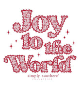 Load image into Gallery viewer, Simply Southern Holiday Crew--Joy--Snow (White)
