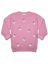 Load image into Gallery viewer, Simply Southern Holiday Crew--Santa -- Bubble Gum (Pink)
