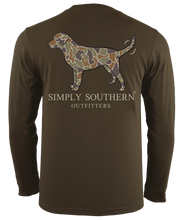 Load image into Gallery viewer, Simply Southern Men&#39;s Long Sleeve Unisex Tee--Camo

