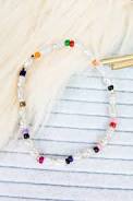 Crystal Avenue Colorful Pearl Pop Bracelet