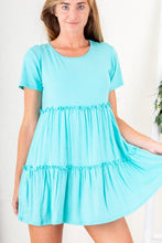 Load image into Gallery viewer, The Basic-MInt Ruffle Detail Dress

