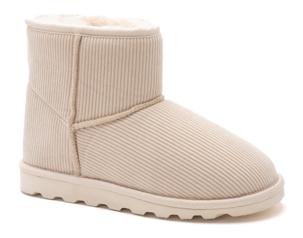 Corky's Comfort Corduroy Booties