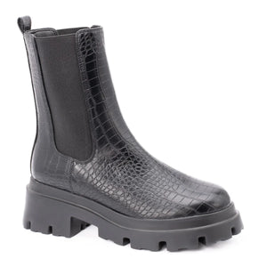 Corky's Depp Boots--Black Croc