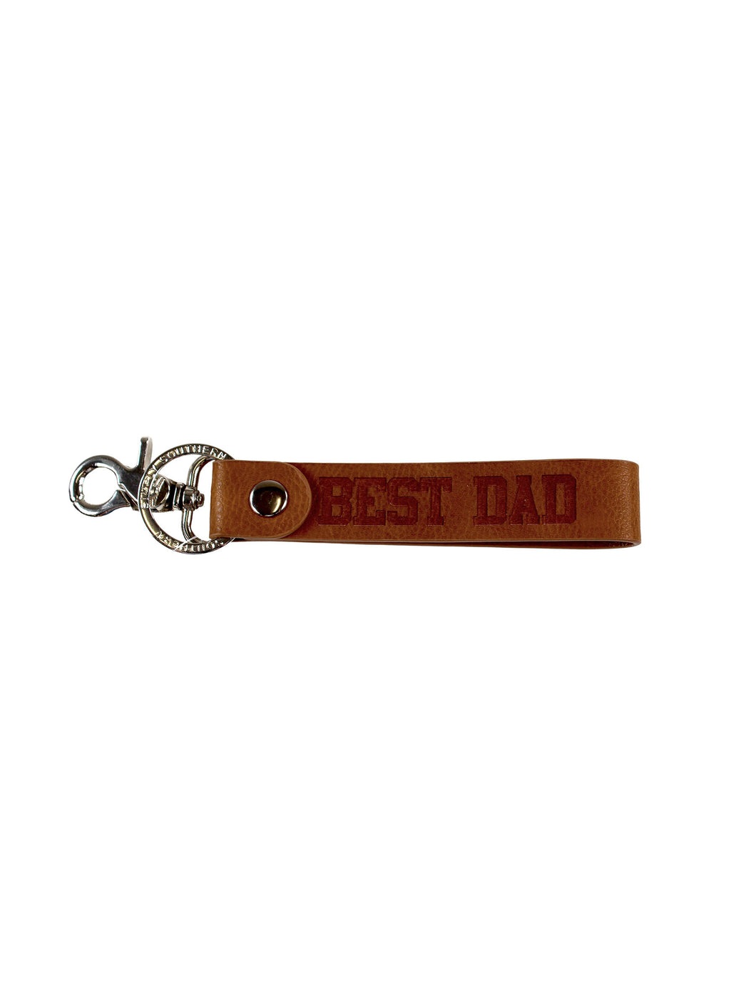 Simply Southern Men's PU Leather Key Chain