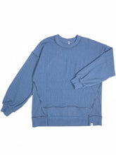 Load image into Gallery viewer, Simply Southern &quot;Amber&quot; Knit Top--Dark Blue
