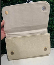 Load image into Gallery viewer, Simply Southern Bag Clutch - Navy Bow Derby Cream
