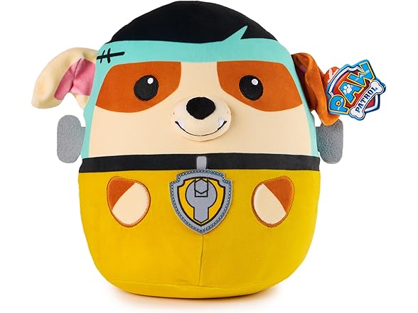 PAW Patrol Franken Rubble Squish Plush--12