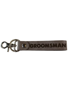 Simply Southern Men's PU Leather Key Chain