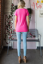 Load image into Gallery viewer, Short Sleeve Round Neck Ribbed Top

