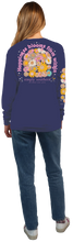 Load image into Gallery viewer, Simply Southern Long Sleeve Tee--Happiness--Denim Heather
