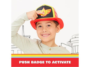 Disney Junior Firebuds, Bo’s Firefighter Hat with Light and Sounds