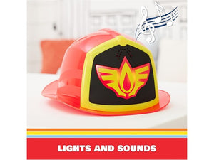 Disney Junior Firebuds, Bo’s Firefighter Hat with Light and Sounds