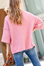 Load image into Gallery viewer, Valentine Heart Oversized Sweater
