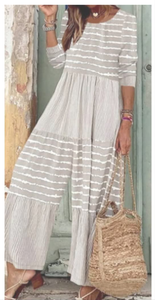 Stripe Style Jumpsuit