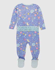 Starry Dreams Bamboo Footie Pajama