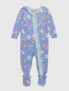 Starry Dreams Bamboo Footie Pajama