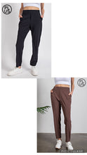 Load image into Gallery viewer, PLUS SIZE CRINKLE WOVEN STRAIGHT JOGGER BY RAE MODE
