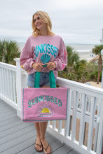 Load image into Gallery viewer, Sunkissed--Sequin Square Tote
