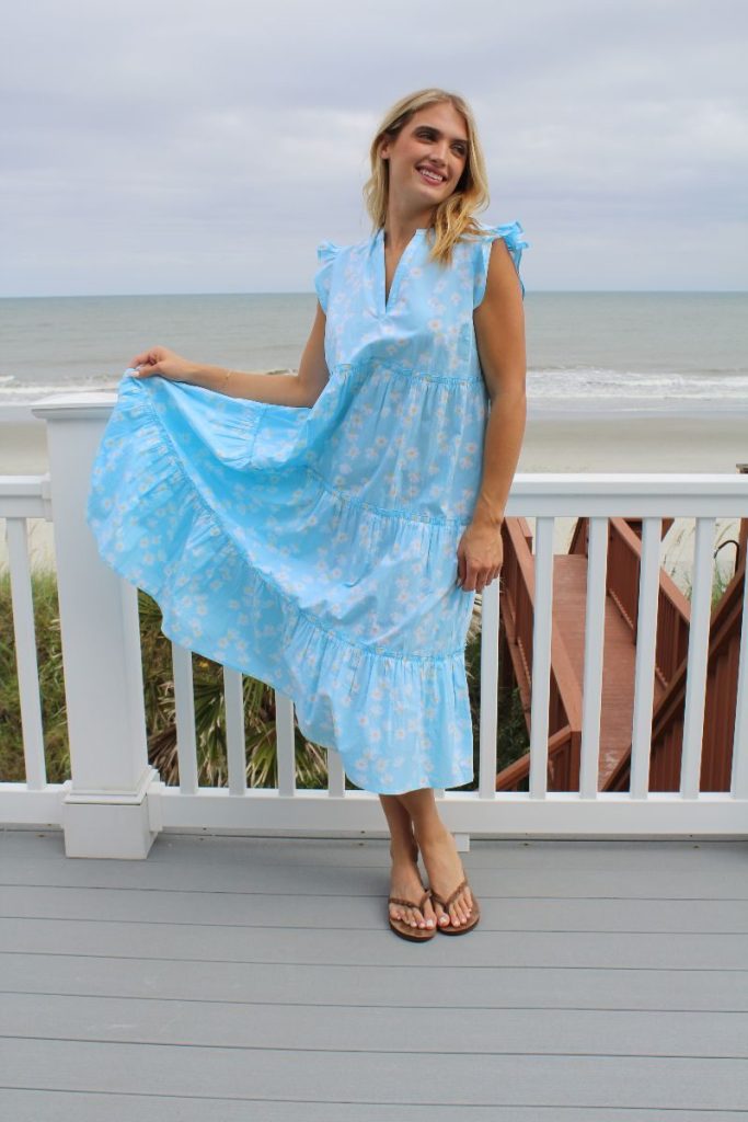 Simply Southern Ruffle Maxi