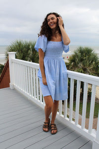 Simply Southern Scallop Dress