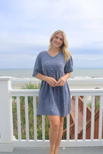 Load image into Gallery viewer, Simply Southern Guaze V-Neck Dress
