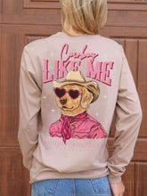 Load image into Gallery viewer, Simply Southern Long Sleeve Tee--Like Me--Mocha
