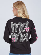 Load image into Gallery viewer, Simply Southern Long Sleeve Tee--Mama-- Black
