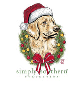 Load image into Gallery viewer, Simply Southern Long Sleeve Tee--Merry Dog--White
