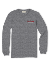 Load image into Gallery viewer, Simply Southern Men&#39;s Long Sleeve T-Shirt--Merry Lab--Heather Charcoal
