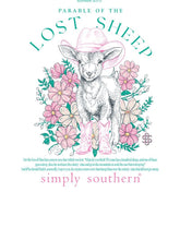 Load image into Gallery viewer, Simply Southern Long Sleeve Tee--Sheep--White
