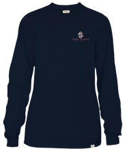 Load image into Gallery viewer, Simply Southern Long Sleeve Tee--Life--Navy
