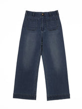 Load image into Gallery viewer, LIZ Jean--Simply Southern  Button Front Wide Leg Jean
