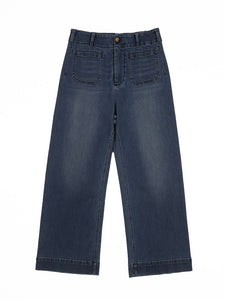 LIZ Jean--Simply Southern  Button Front Wide Leg Jean