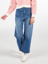 Load image into Gallery viewer, LIZ Jean--Simply Southern  Button Front Wide Leg Jean
