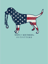 Load image into Gallery viewer, Men's Simply Southern Short Sleeve T-Shirt-- Dog USA
