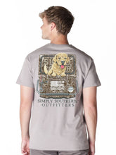 Load image into Gallery viewer, Men's Simply Southern Short Sleeve Tee--Cooler--Driftwood
