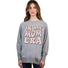 Load image into Gallery viewer, Simply Southern Ribbed Crew--Mom Era--Heather Gray
